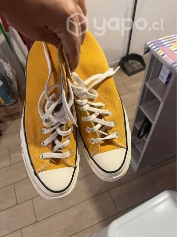 Zapatillas Converse Amarilla Casi Nuevo