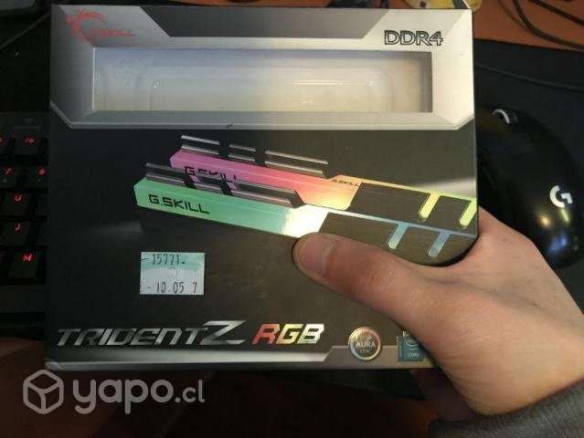 G.Skill Trident Z RGB 3000 mhz 2 x 8GB - Imagen 2