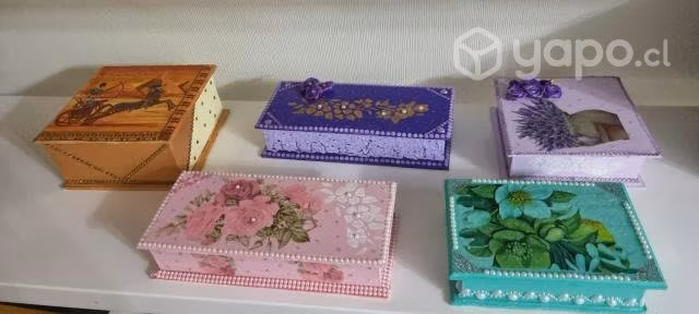 Cajitas decoupage