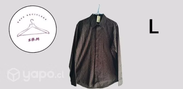 Camisa talla L marca Geoffrey Beene