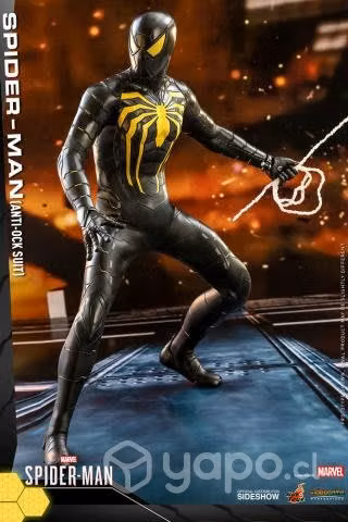 Hot toys spiderman anti-ock suit