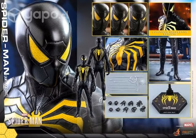 Hot toys spiderman anti-ock suit