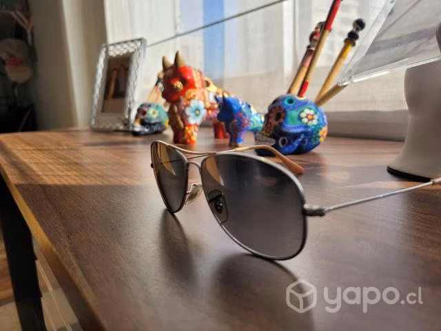 Lentes tipo aviador Ray ban, originales.