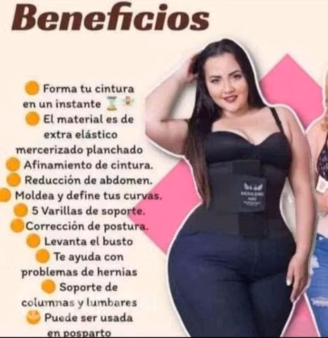 Faja reloj de arena, original - Imagen 2