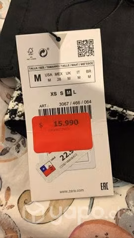 top nuevo con etiqueta