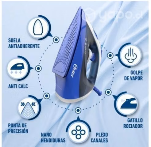 Plancha vapor oster