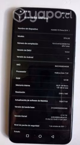 Huawei y9 prime 2019 - Imagen 3
