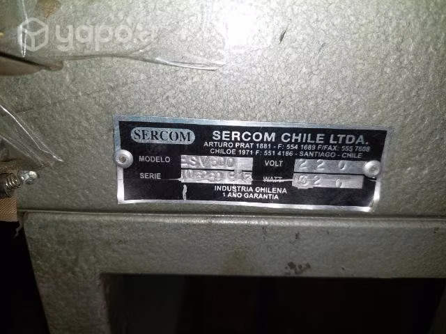 Selladora de pedestal industrial