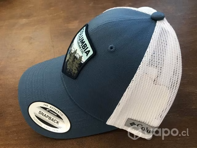 Jockey Gorro Columbia SnapBack, Blue-white, Adjust - Imagen 2