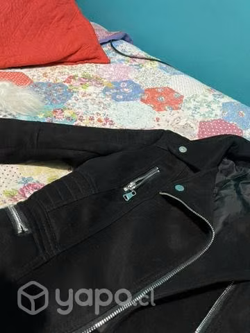 Chaqueta gruesa de gamuza