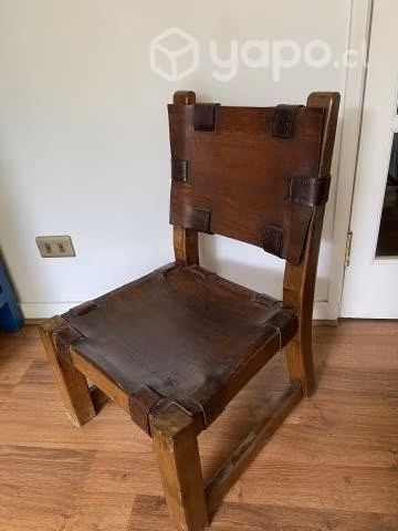 Silla de cuero