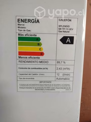 Calefón splendid - Imagen 3