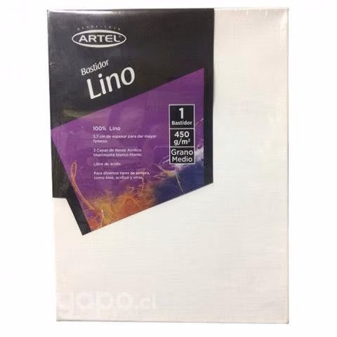 Bastidor Artel Bastidor 450gr Lino 40x50 cm Unidad