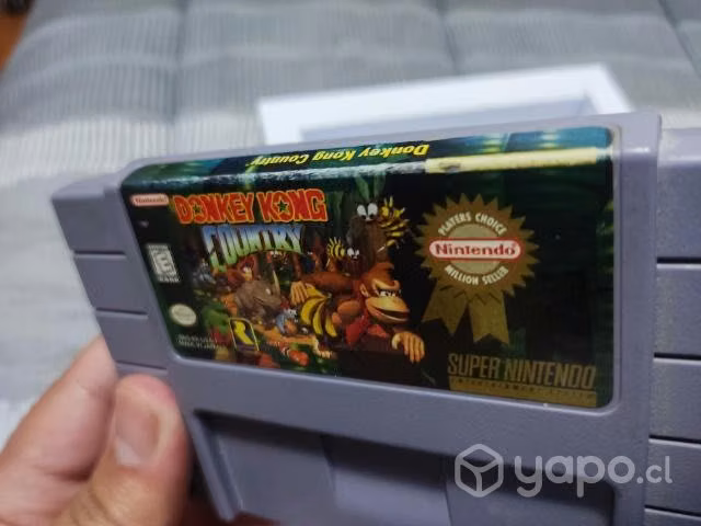 Donkey Kong Country snes + manual