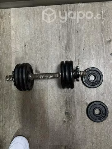 GYM rack + banca + barra norm y Z+ mancuernas - Imagen 3