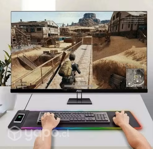 Cargador inalámbrico Philips + Mouse pad Gamer