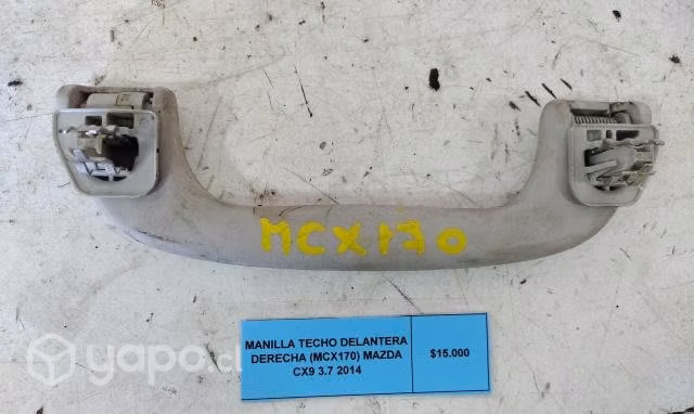 Manilla Techo Delantera Derecha (MCX170) Mazda CX9