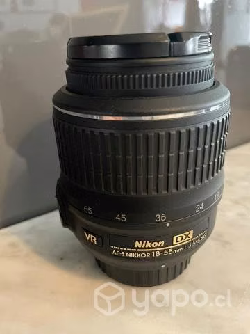 Lente nikon 18 55 3.5 5.6 VR