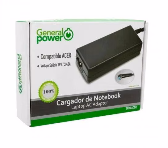 Cargador de notebook general power compatible acer - Imagen 3