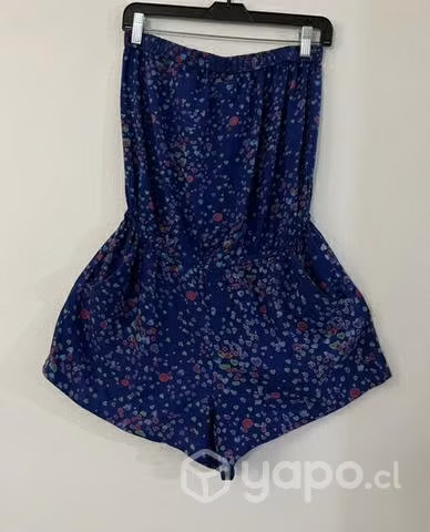 Enterito Shorts Con Bolsillo Marca Angie Talla S/m