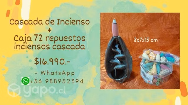 Cascada de incienso