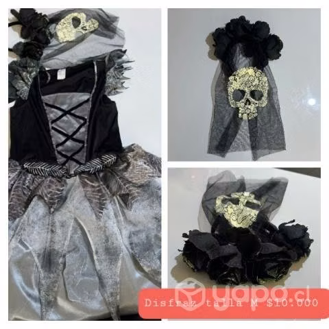 Disfraz de mujer talla M