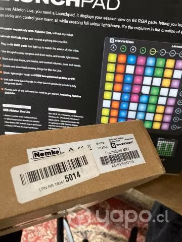 Controlador midi Novation (Launchpad para Ableton)
