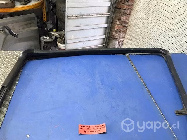 Goma contorno vidrio puerta del der Nissan Navara