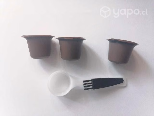 3 Capsulas Reutilizables Nespresso + Cuchara