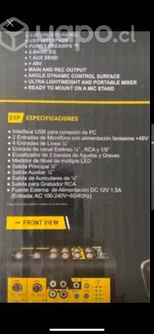 Mezcladora Mix Connect 8 NUEVA