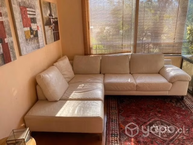 Sillon ROSEN de cuero en L
