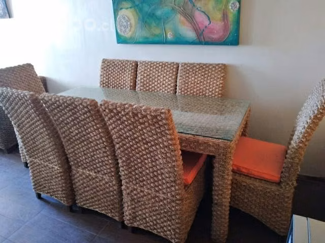 Comedor Ratan 8 sillas