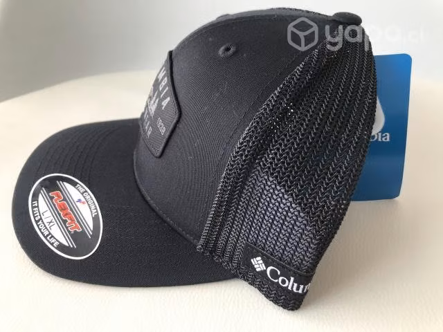 Jockey Gorro Columbia Flex Fit, Black, talla L-XL