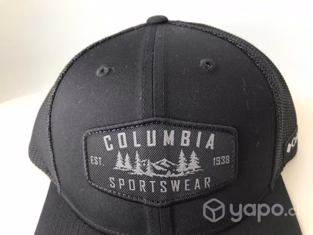 Jockey Gorro Columbia Flex Fit, Black, talla L-XL