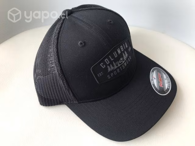 Jockey Gorro Columbia Flex Fit, Black, talla L-XL