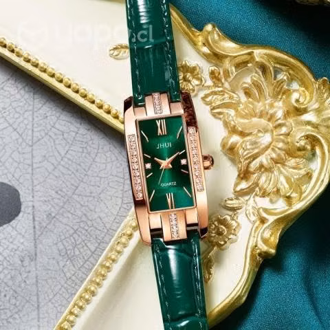 Relojes Para Dama Con Pulsera Cuero PU