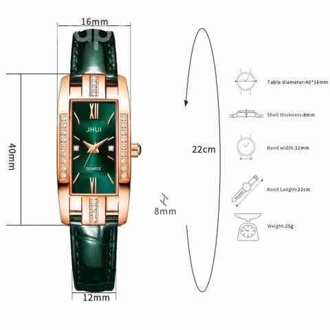 Relojes Para Dama Con Pulsera Cuero PU