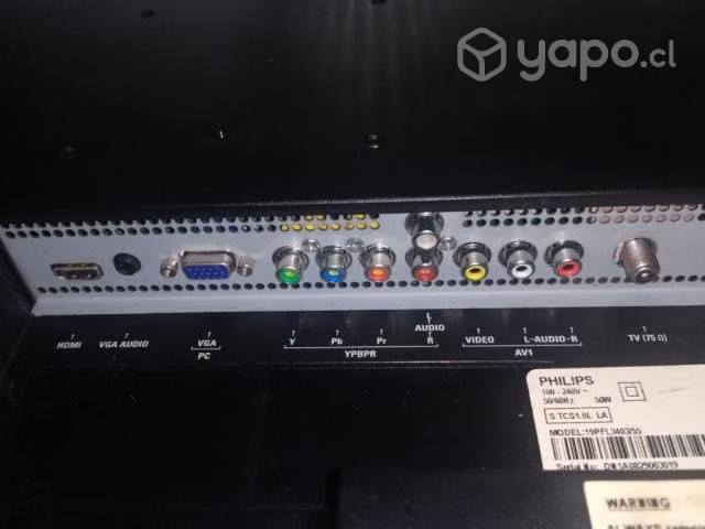 Tv Monitor Philips Modelo 19pfl3403/55