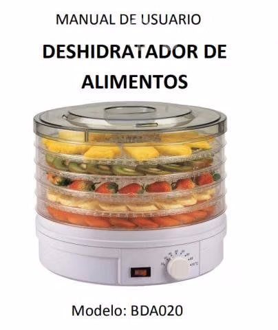 Deshidratador de Alimentos Blanik - Modelo: BDA020