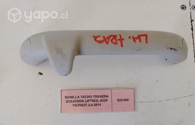 Manilla Techo Trasera Izquierda (062) Jeep Patriot - Imagen 1