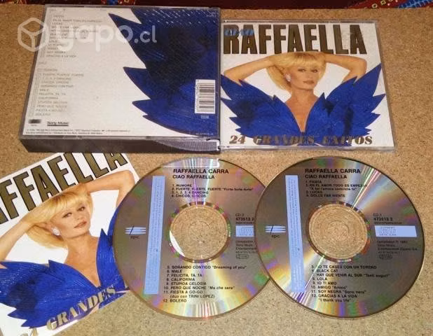 Raffaella Carra - 24 Grandes Éxitos "1993"