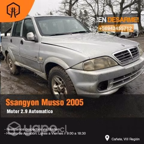 Sinoptico ssangyon musso 2005