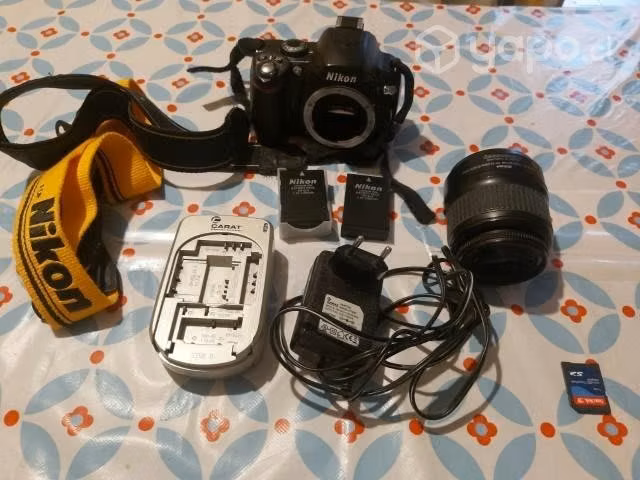 Armazon nikon d40x con accesorios
