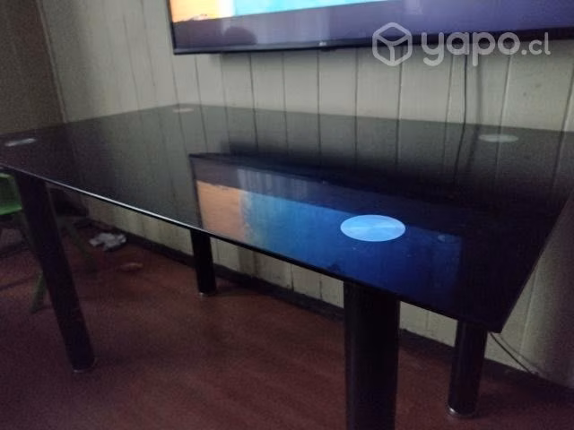 mesa de vidrio