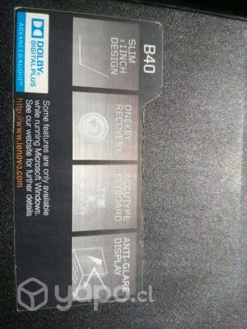 Notebook Lenovo B40