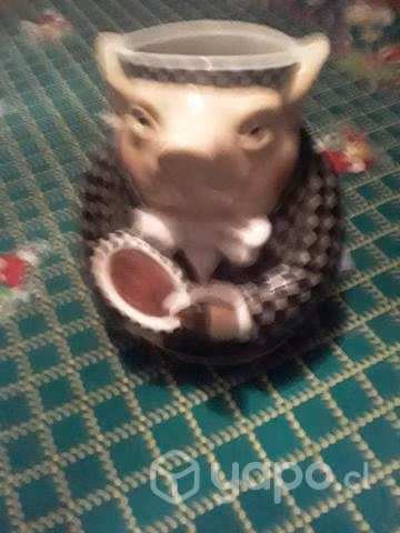 Chanchito de porcelana