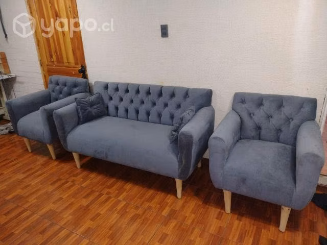 Sofá de tres cuerpos y dos Poltronas - Imagen 3