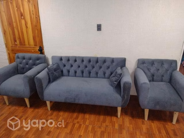 Sofá de tres cuerpos y dos Poltronas - Imagen 2