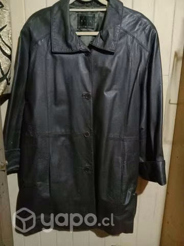 Chaquetón de cuero
