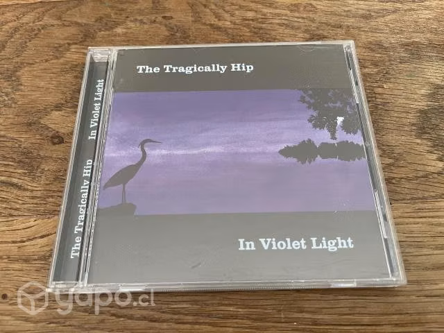 Cd teh tragically hip (in violet light)